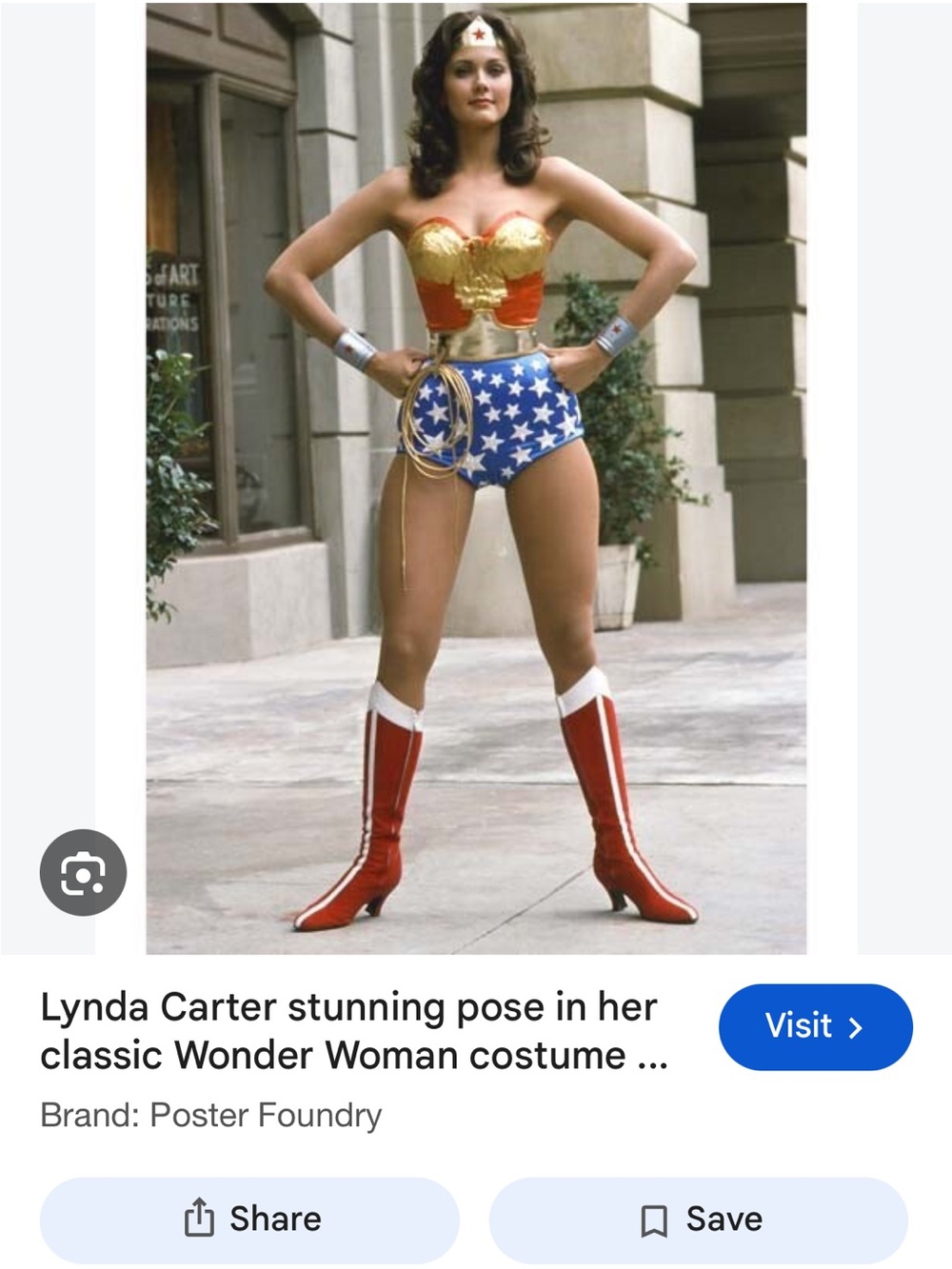 Wonder Woman-Inspired Women’s Costume - Red, Blue & Gold